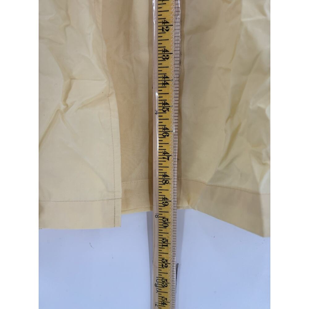 Vintage Burberry Prorsum Collection Trench Rain Coat Womens 8 Butter Yellow Belt - Picture 14 of 16